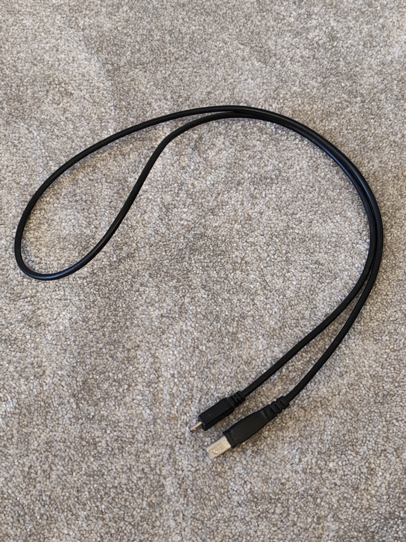 Micro USB TO USB TYPE-B (printers, Scanners Etc) 1M Cable - Durable Connectivity - Excellent - Image 2