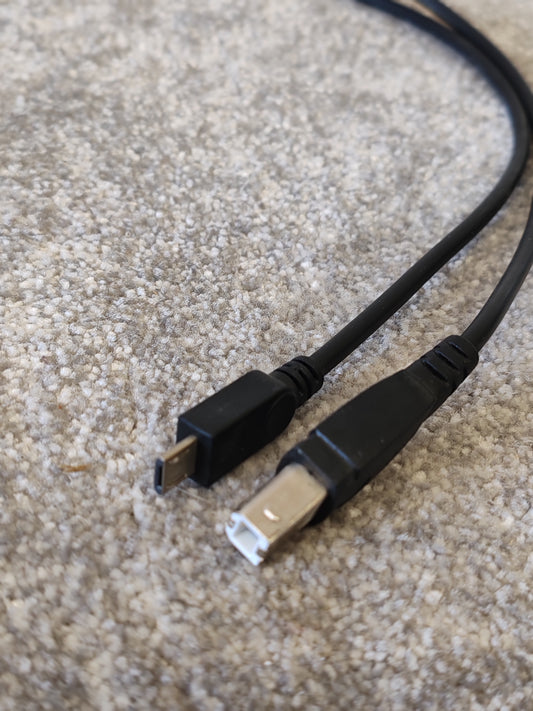 Micro USB to USB Type-B (Printers, Scanners etc) 1M Cable - Excellent