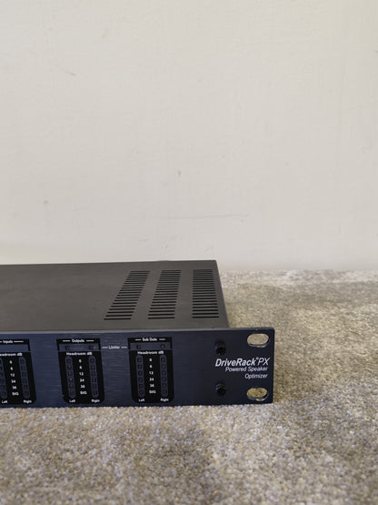 DBX DriveRack PX Powered Speaker Optimizer – COSM Auto-EQ, Feedback Suppression – Excellent