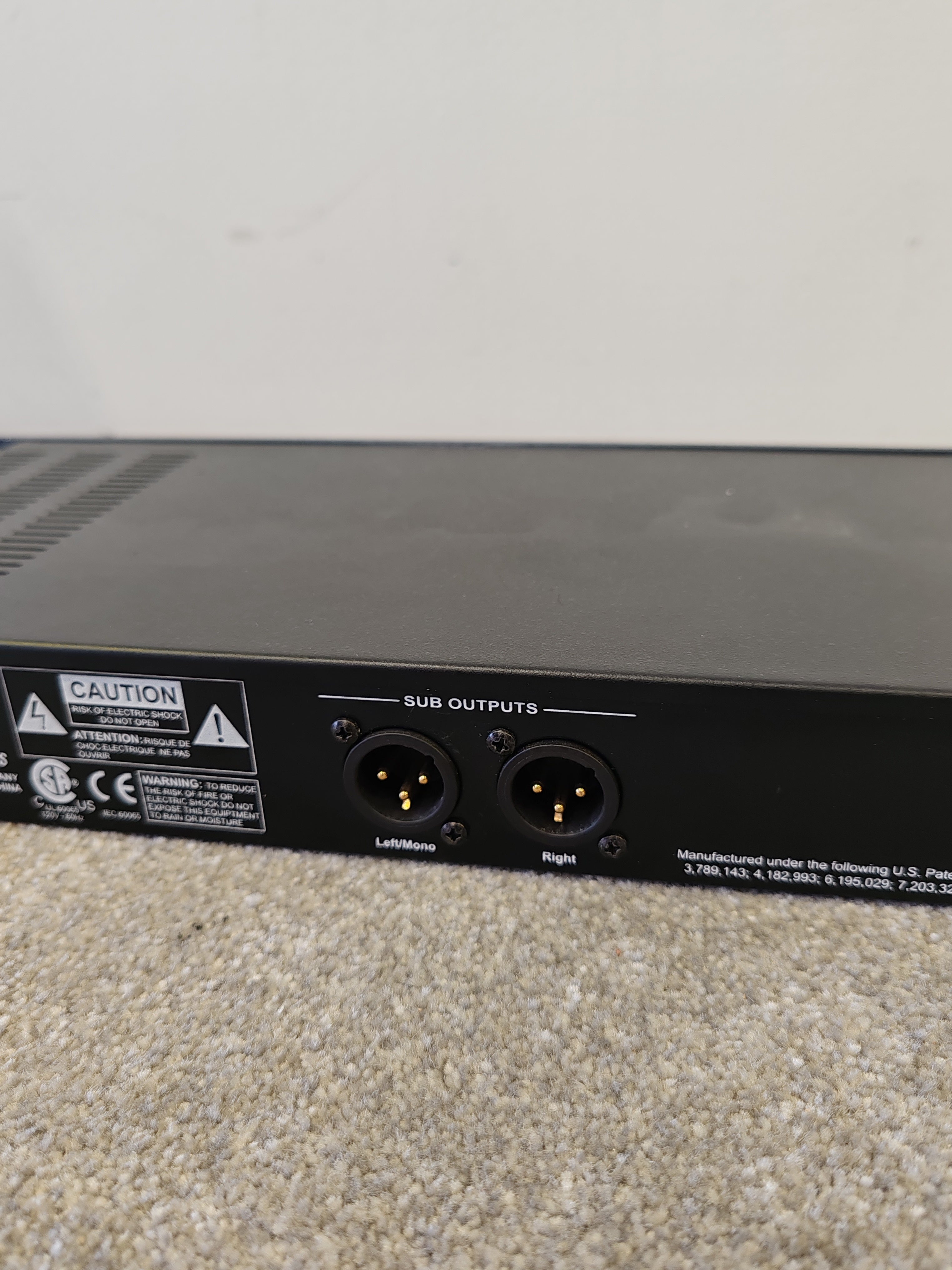DBX DriveRack PX Powered Speaker Optimizer – COSM Auto-EQ