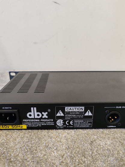 DBX DriveRack PX Powered Speaker Optimizer – COSM Auto-EQ, Feedback Suppression – Excellent