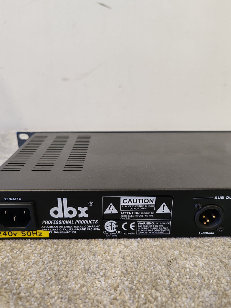 DBX DriveRack PX Powered Speaker Optimizer – COSM Auto-EQ, Feedback Suppression – Excellent - Image 6
