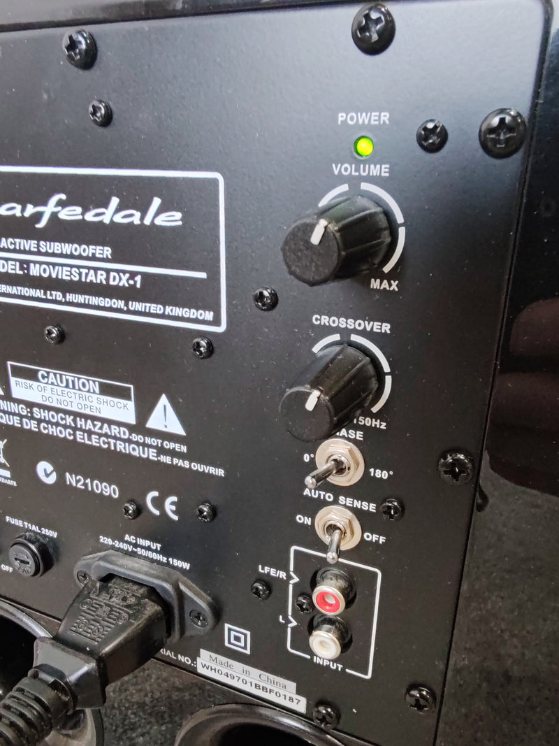 Wharfedale DX-1 HCP - 5.1 Surround Sound, 6 Speaker System - Excellent - Image 2