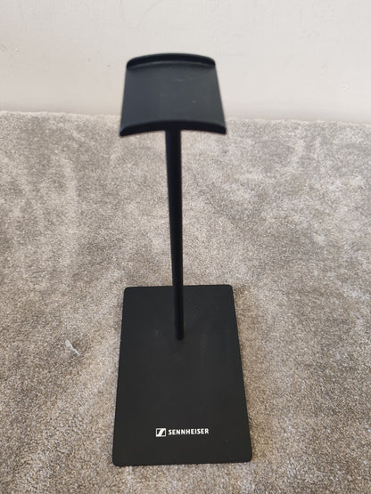 Sennheiser Premium Headphone Stand – Black Metal – Excellent