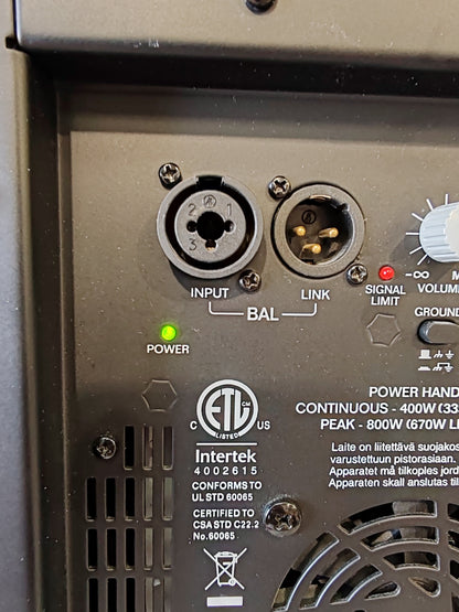 Alto Professional SXM112A TOURMAX Stage Monitor – 12" Coax Driver & Class D Amp – Very Good