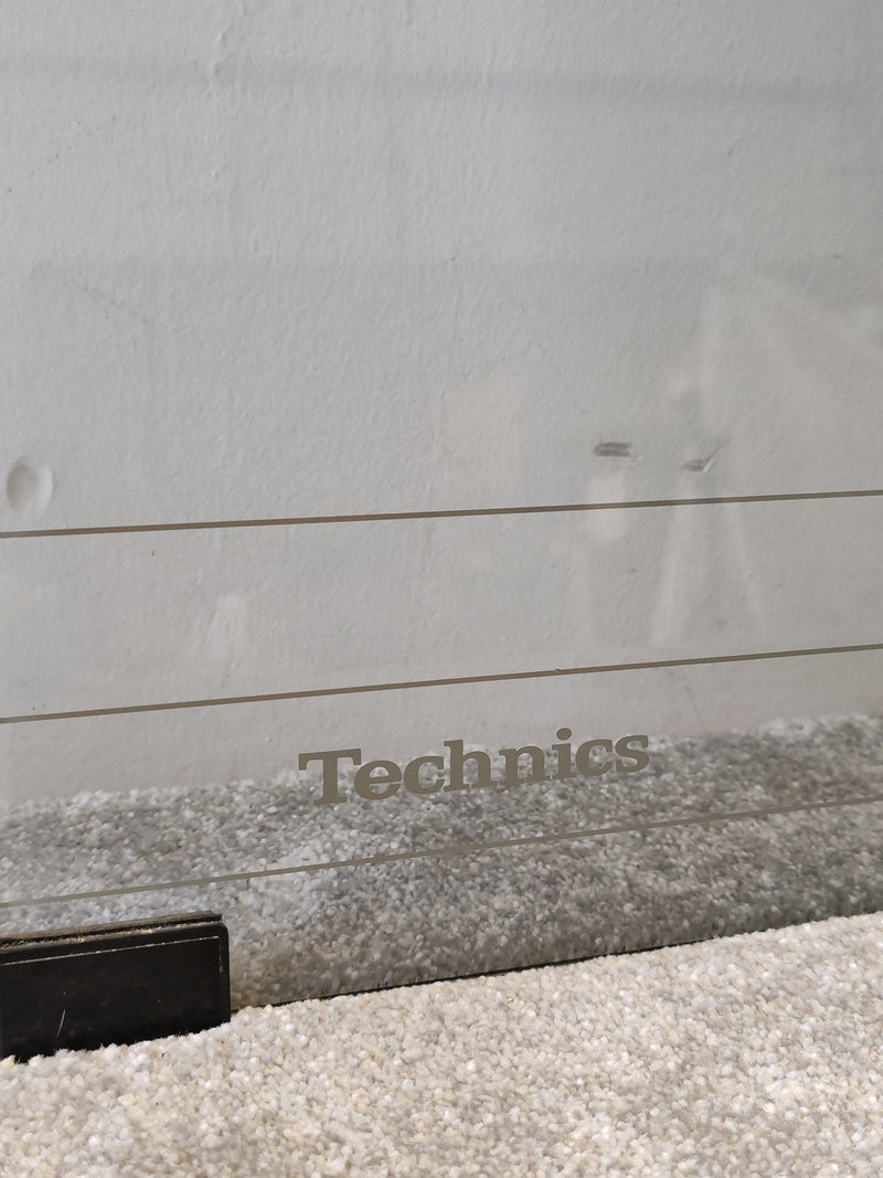Technics Hi-Fi Cabinet Glass Door with Technics logo – Vintage - Very Good - Image 3