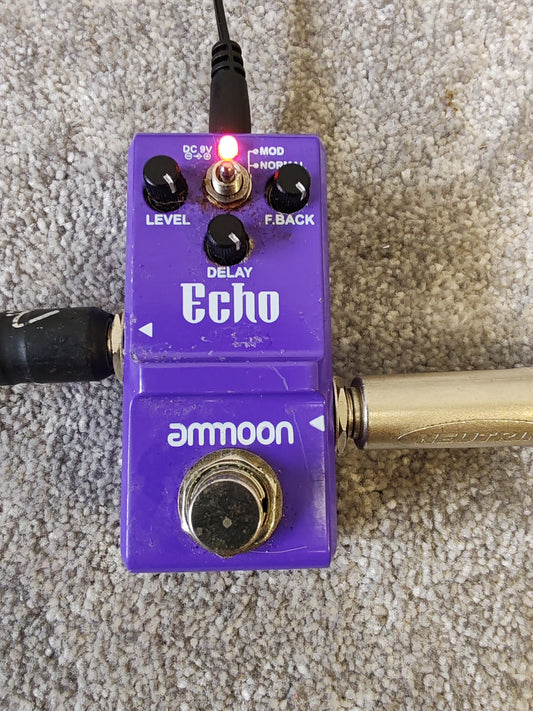 Ammoon AP16 Nano Echo Pedal – Compact Delay Unit – Very Good