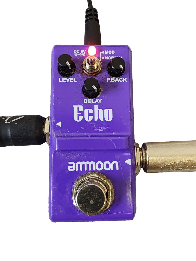 Ammoon AP16 Nano Echo Pedal – Compact Delay Unit – Very Good - Image 1
