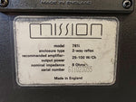 Mission 761i Matched Pair 75W Bookshelf Speakers – Fair/Good w/ Cosmetic Repairs, Fully Working - Image 12