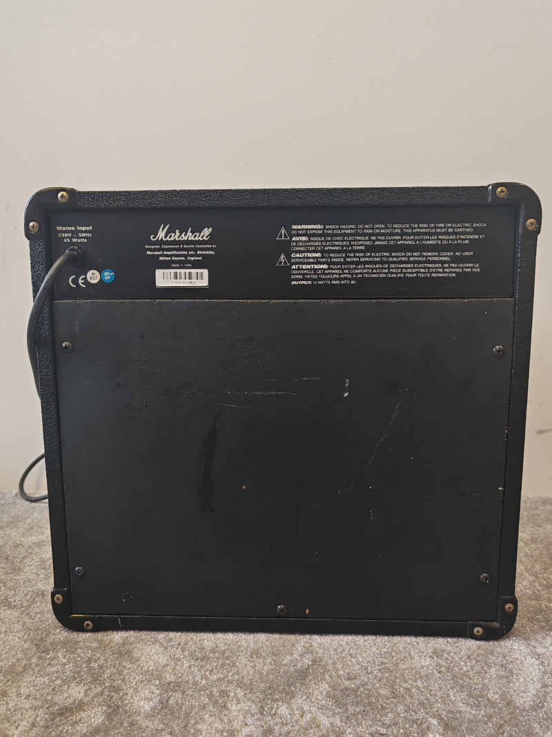 Marshall MG15CDR – 15W Guitar Combo Amp – Reverb & Emulated Output – Very Good - Image 4