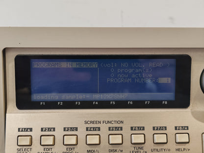 Akai S3200 Sampler - 16-bit/44.1kHz Sampling - Fair (Read Description)