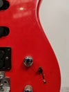 Washburn Junior G-JR-V Electric Guitar - Red Solid Body, Rosewood Fretboard - Good w/ Soft Case - Photo 4
