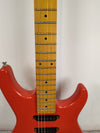 Washburn Junior G-JR-V Electric Guitar - Red Solid Body, Rosewood Fretboard - Good w/ Soft Case - Photo 6