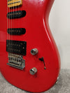Washburn Junior G-JR-V Electric Guitar - Red Solid Body, Rosewood Fretboard - Good w/ Soft Case - Photo 15