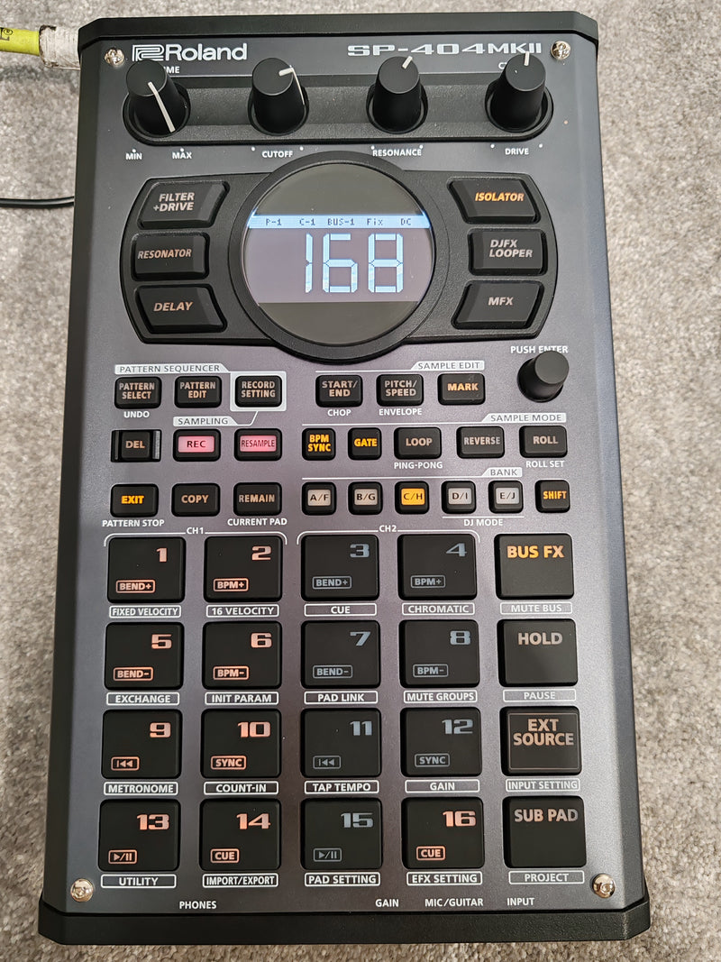 Roland Sp-404 Mkii - Portable Sampler, Sequencer - Excellent w/ Original Box & Power Supply & Manuals - Image 1
