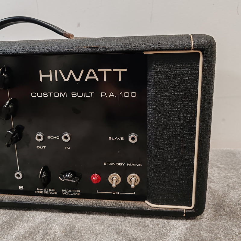Hiwatt Custom Built Vintage 70s 110 PA / Amplifier - DR112 Amplifier - Fully Serviced, Clean Sound - Very Good w/ Power Supplyv - Image 5
