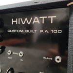 Hiwatt Custom Built Vintage 70s 110 PA / Amplifier - DR112 Amplifier - Fully Serviced, Clean Sound - Very Good w/ Power Supplyv - Image 6