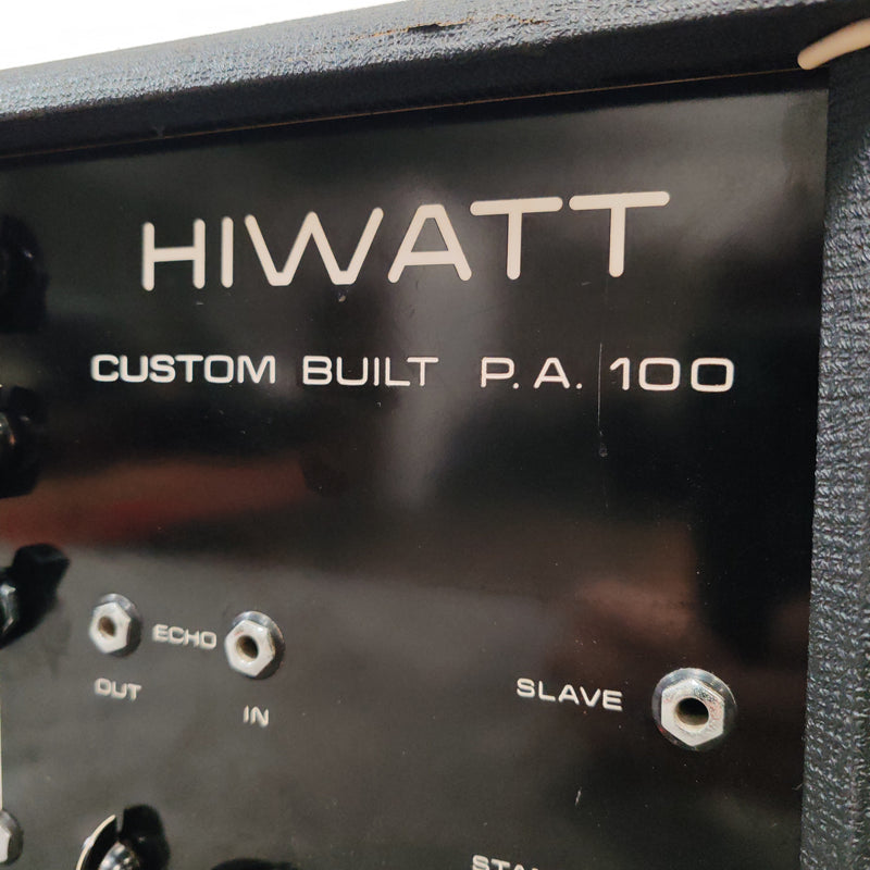 Hiwatt Custom Built Vintage 70s 110 PA / Amplifier - DR112 Amplifier - Fully Serviced, Clean Sound - Very Good w/ Power Supplyv - Image 6