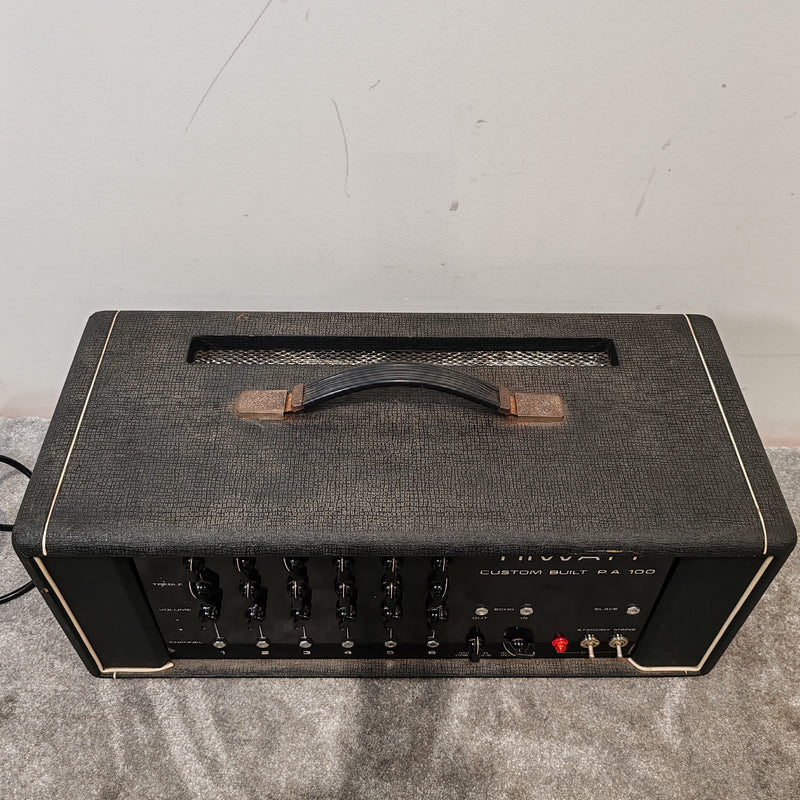 Hiwatt Custom Built Vintage 70s 110 PA / Amplifier - DR112 Amplifier - Fully Serviced, Clean Sound - Very Good w/ Power Supplyv - Image 7