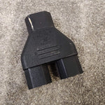 IEC C14 TO Dual C13 Y-splitter Power Adapter - Power Distribution Accessory - Durable Construction - Very Good - Image 1