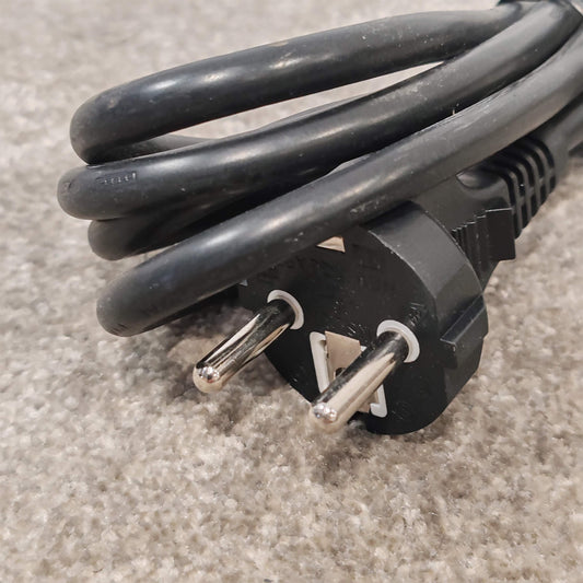 5x Euro Plug to Kettle Lead Cables - Various Lengths - Excellent