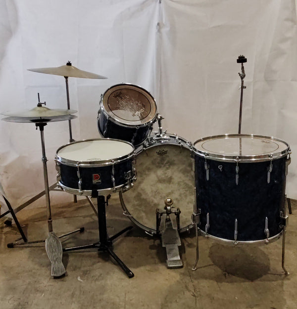 Premier Royal Ace 60s Vintage Drum Kit - 4 Piece, Remo Shells - Very Good