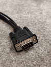 9 Pin D Sub Male TO 2X MIDI Female And 2X RCA Phono Cable - Multi-Connector Adapter - Very Good - Photo 3
