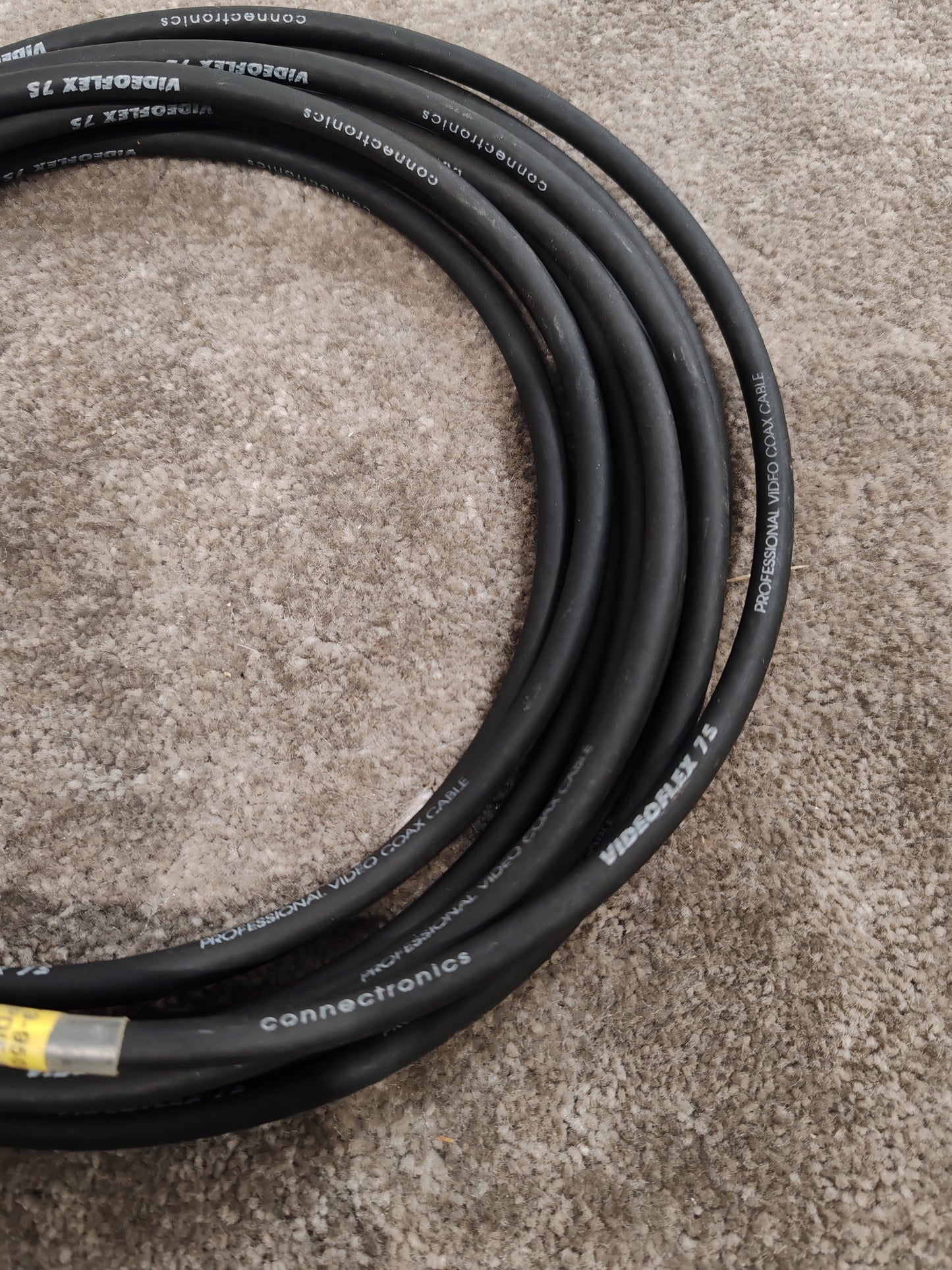 SP-DIF 5M Coax Cable, Gold Connectors - High-Fidelity Audio - Excellent