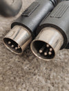5X MIDI Cables, Various Lengths 2 Long, 3 Short - Professional Connectivity - Very Good - Photo 1