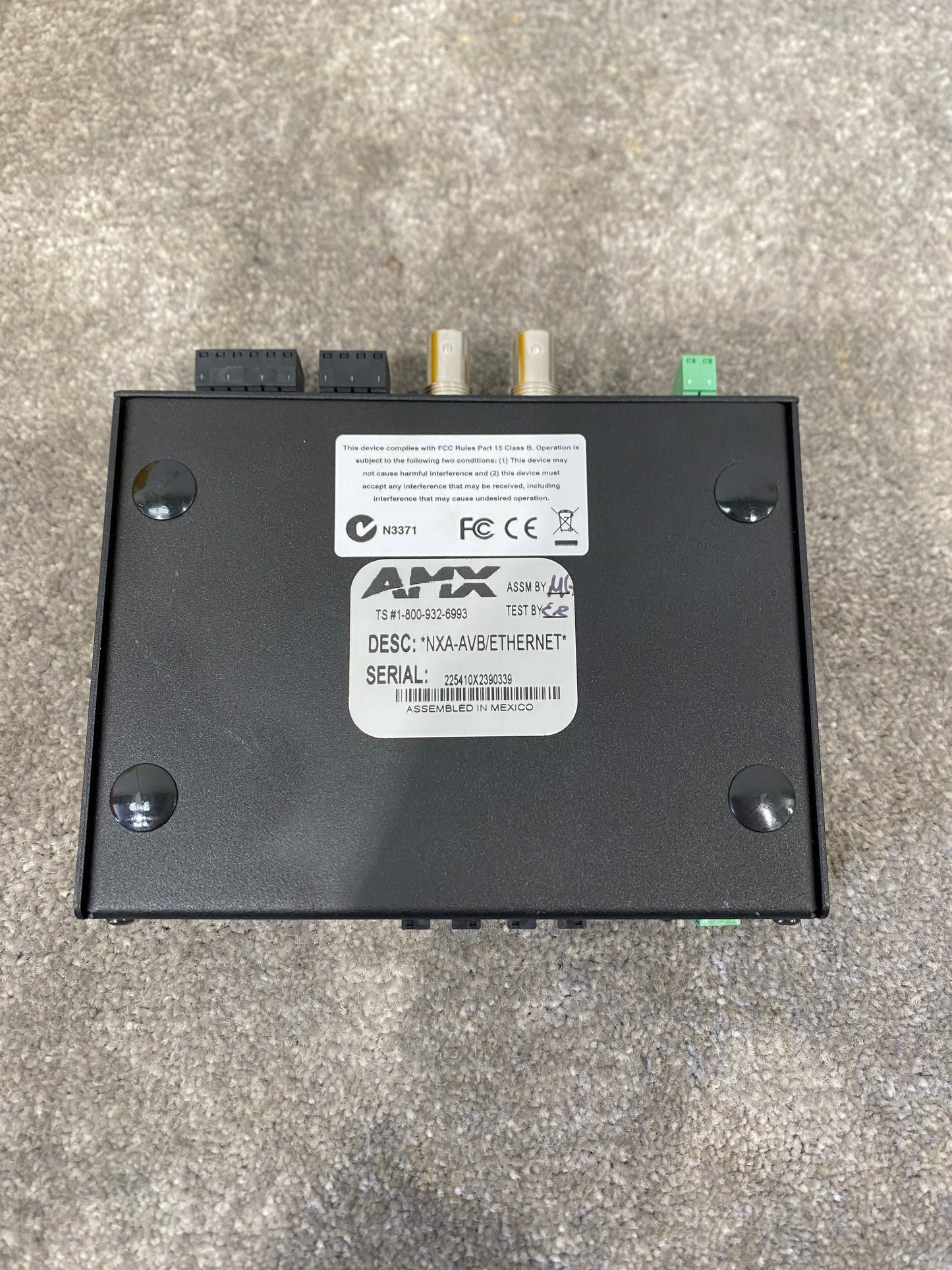 AMX NXA-AVB Ethernet Breakout Box – AV Control Integration, Compact I/O – Excellent