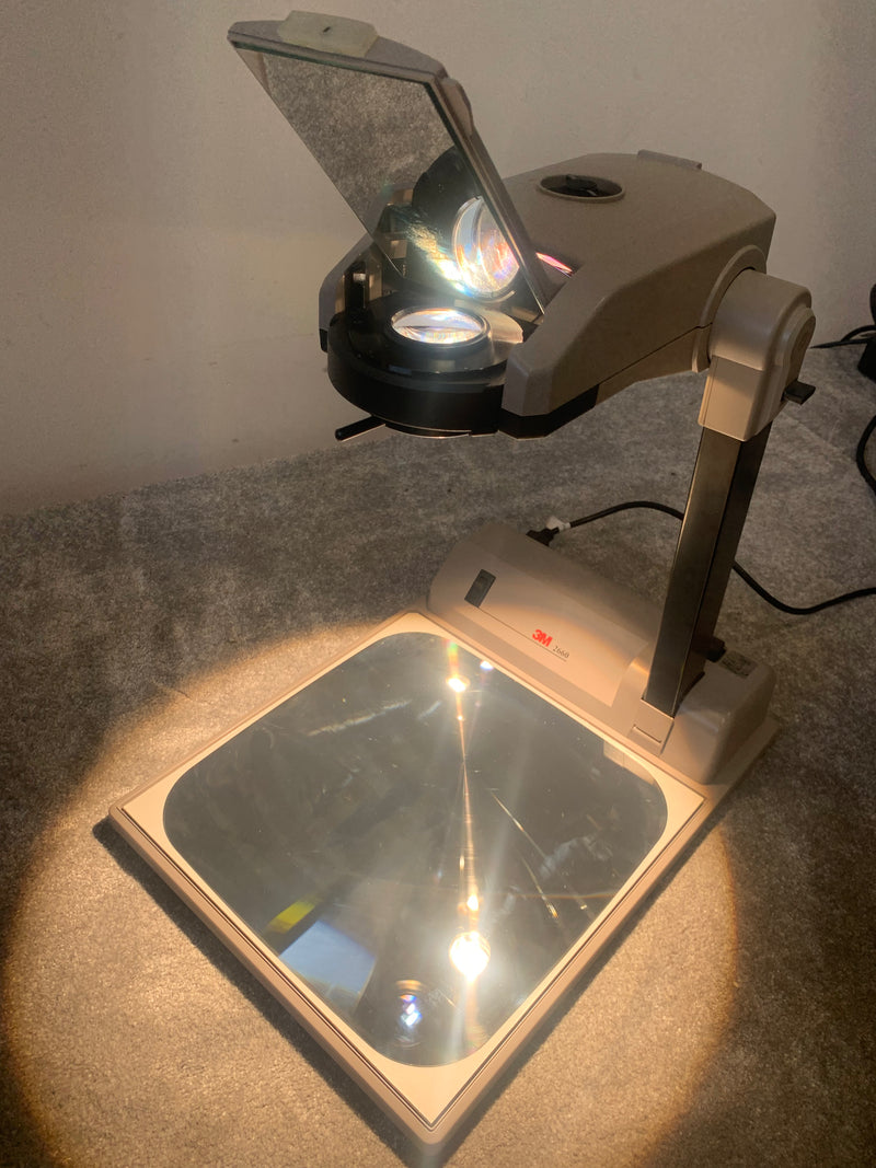 3M 2660 Portable Overhead Projector – w/ Carry Bag, Power Lead, Instructions – Excellent - Image 2