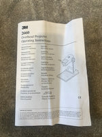 3M 2660 Portable Overhead Projector – w/ Carry Bag, Power Lead, Instructions – Excellent - Image 5