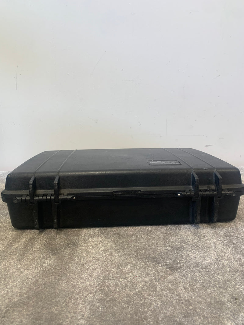 Peli 1490 Black Case – w/ Rubber Insert, File Pockets, Strap – Good - Image 8