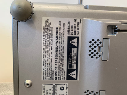 Sanyo Pro-X PLC-SU20E Multimedia Projector – w/ Power Lead, VGA Cable, Carry Case – Very Good