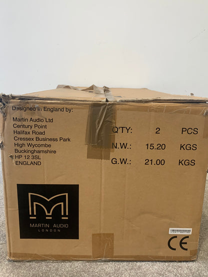 Martin Audio C8.1T Pair - 8" Two-Way Ceiling Speaker - Open Box w/ Original Box & Manuals & Mounts and Accessories