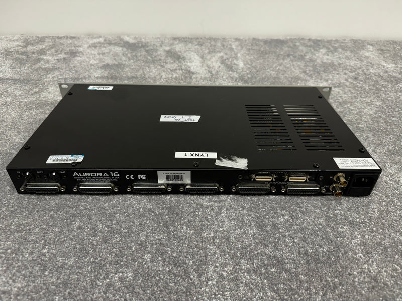Lynx Aurora 16 AD / DA With HD Expansion Card Audio Interface - 16 Channels, HD Expansion - Very Good - Image 6