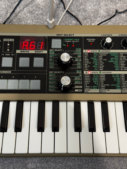Korg Microkorg Synthesizer / Vocoder With Carry Case