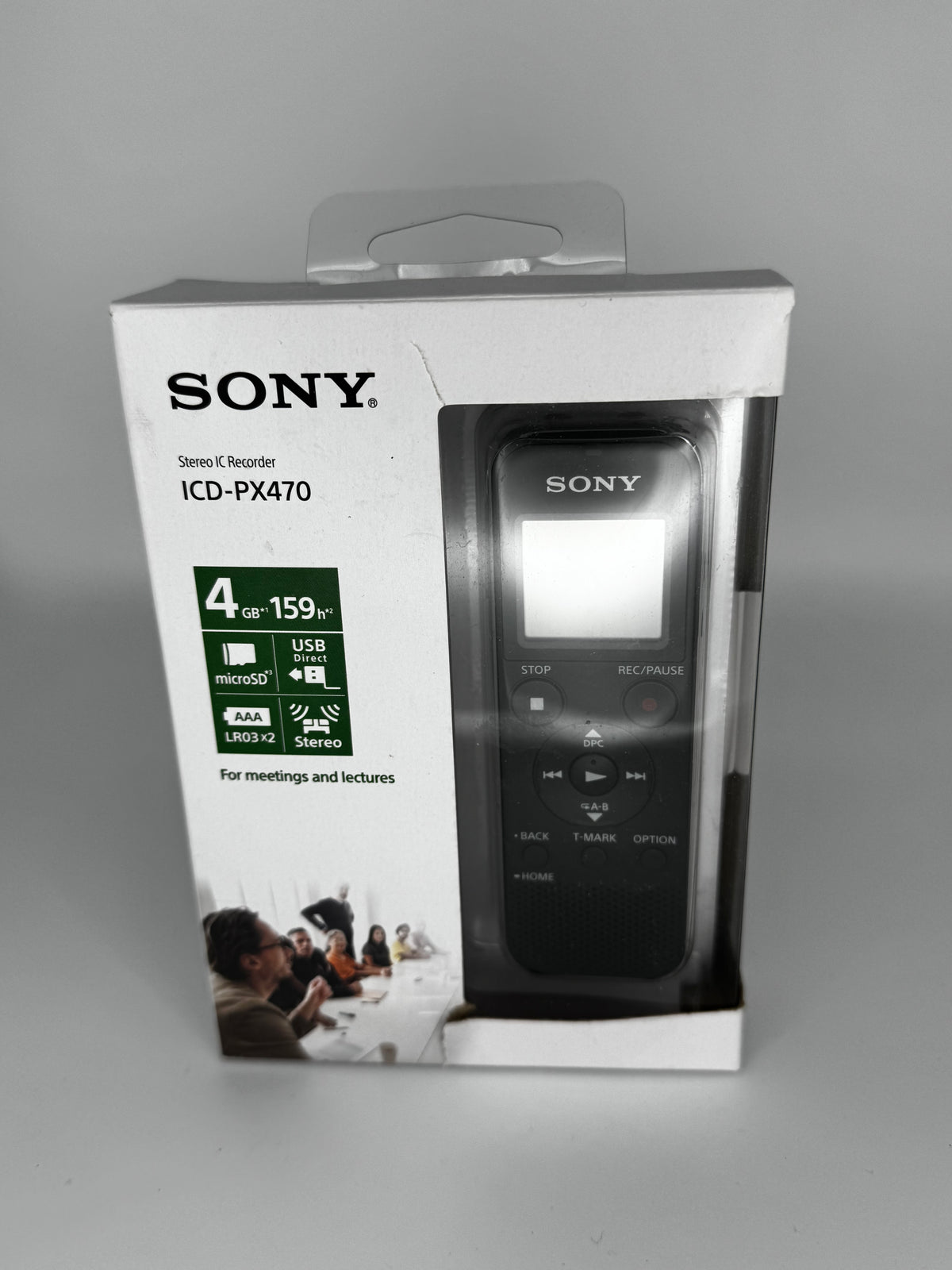 Sony ICD - PX470 Stereo IC Recorder
