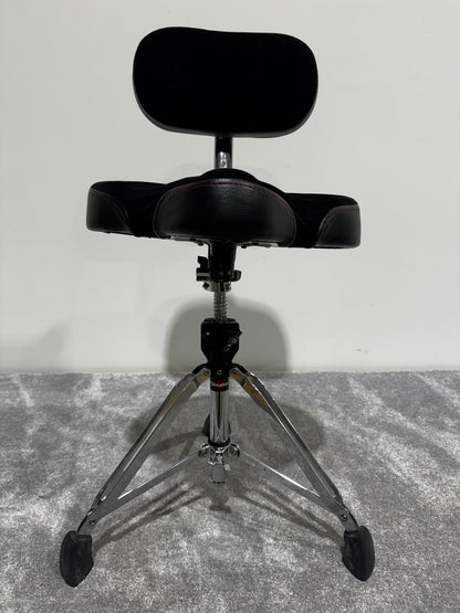 Gibraltar 9608MB 9000 Series 16" Cordura Saddle Drum Throne with Backrest