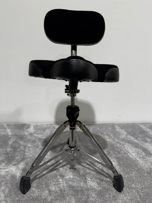 Gibraltar 9608MB 9000 Series 16" Cordura Saddle Drum Throne with Backrest