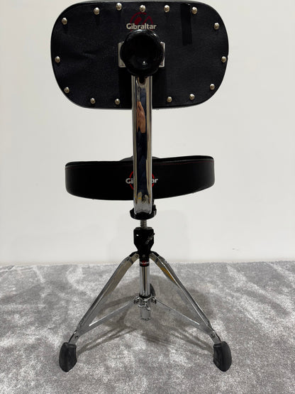 Gibraltar 9608MB 9000 Series 16" Cordura Saddle Drum Throne with Backrest