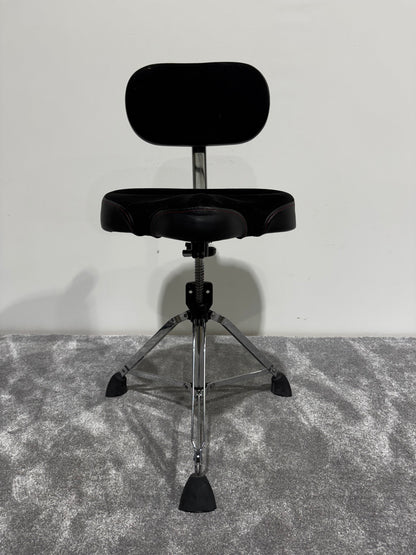Gibraltar 9608MB 9000 Series 16" Cordura Saddle Drum Throne with Backrest