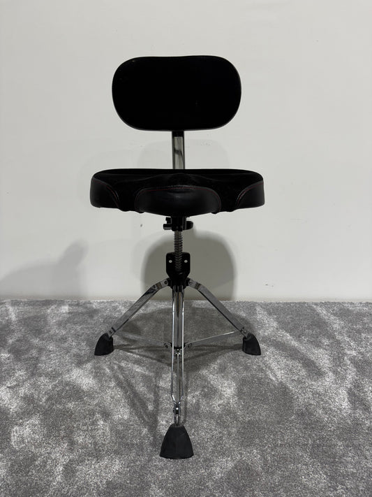 Gibraltar 9608MB 9000 Series 16" Cordura Saddle Drum Throne with Backrest