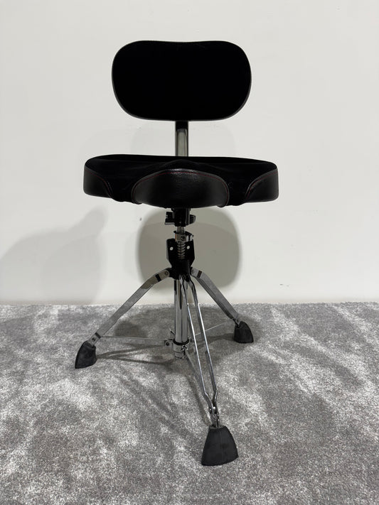 Gibraltar 9608MB 9000 Series 16" Cordura Saddle Drum Throne with Backrest