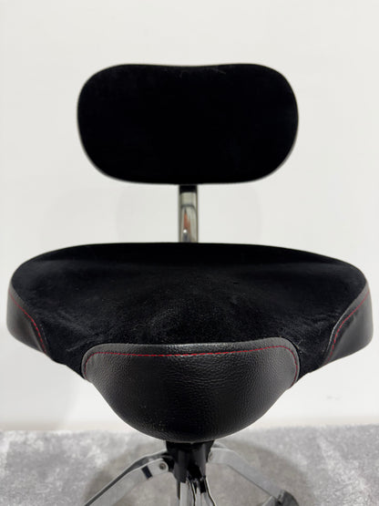 Gibraltar 9608MB 9000 Series 16" Cordura Saddle Drum Throne with Backrest