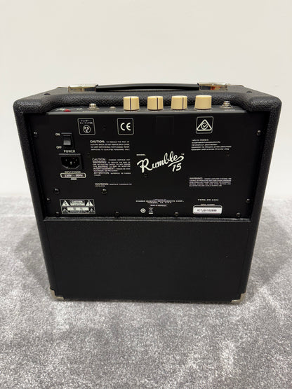 Fender Rumble 15 Bass Combo Amplifier