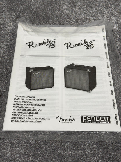 Fender Rumble 15 Bass Combo Amplifier