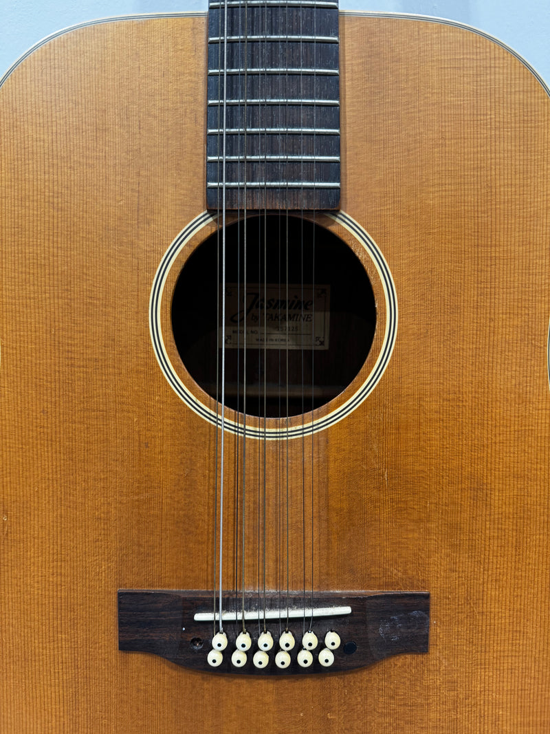 Jasmine by Takamine S-612 12-string electro acoustic guitar - Image 8