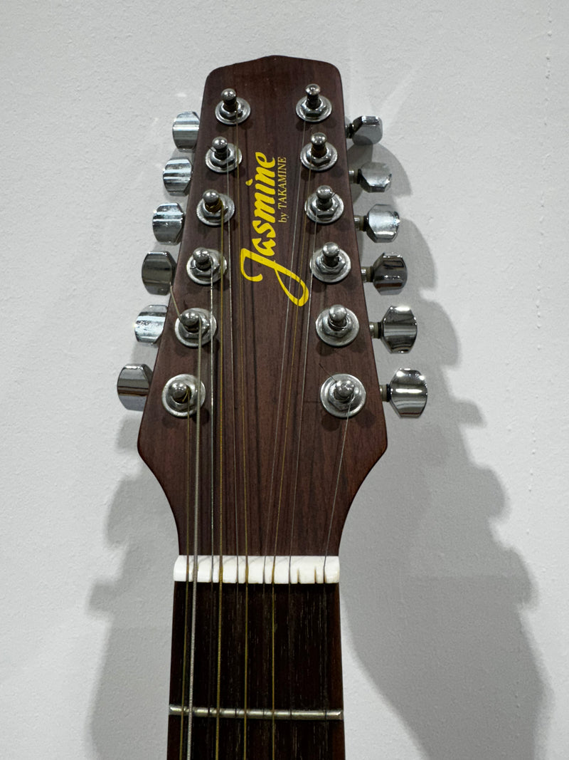 Jasmine by Takamine S-612 12-string electro acoustic guitar - Image 9