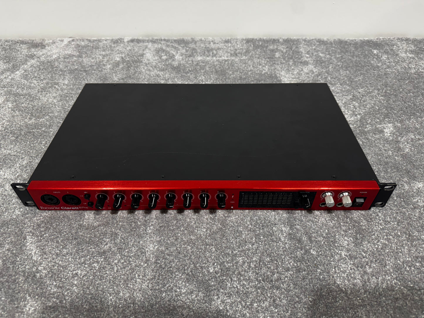 Focusrite Clarett 8Pre - 18 x 20 Thunderbolt Interface with Power Supply